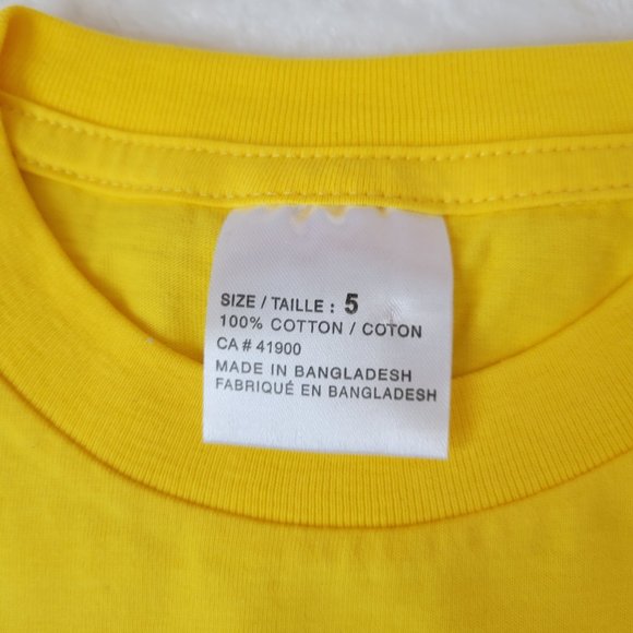 Toddlers Smiley Face Print T-Shirt - Picture 5 of 7